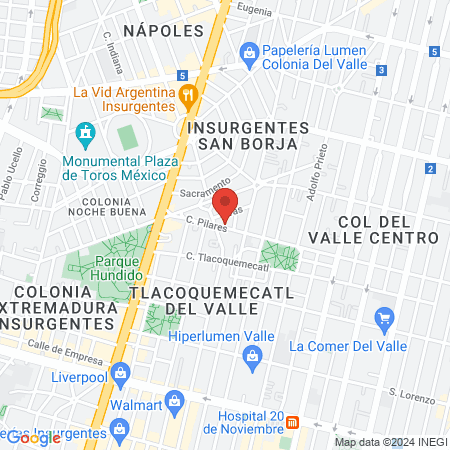 Barbería Capital map