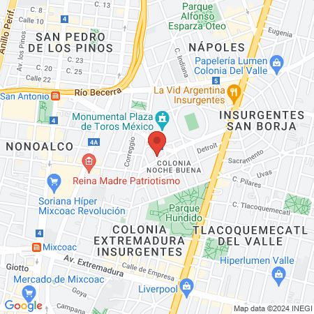 Garcia Necoechea Ma Del Pilar map