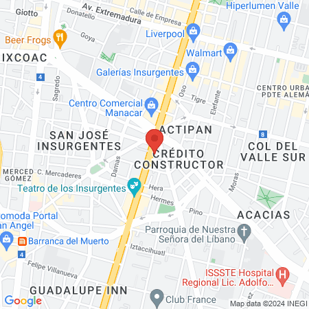 Glossary Nail Studio map