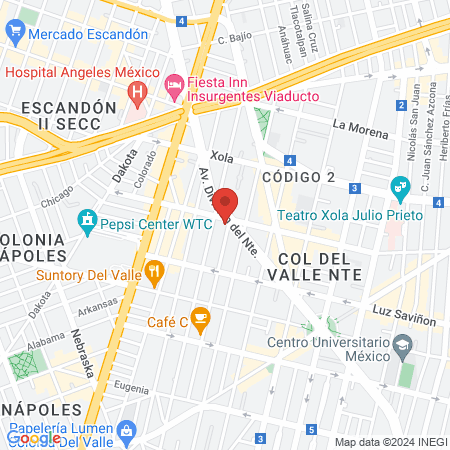 Bioestética Dental map