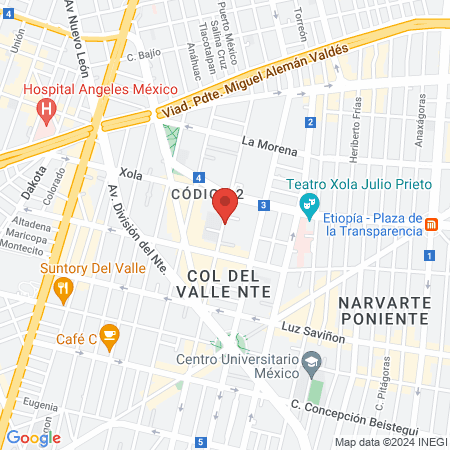 Cirujano General y Cirujano Oncólogo en CDMX Dr. Uriel Norberto Rivas Mendoza map
