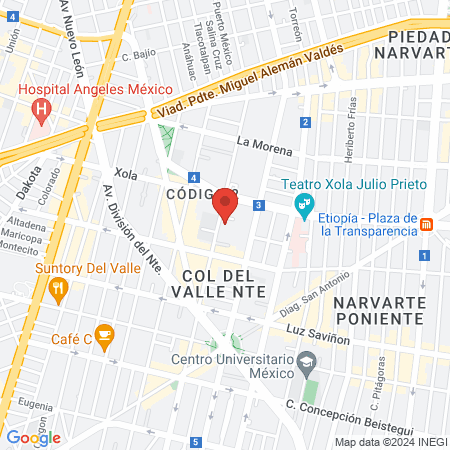 Dra. Lucía Rodríguez Navarro. Medicina del dolor y cuidados paliativos map