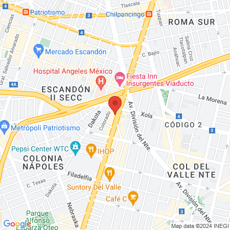 Dra. María del Carmen García Ruiz Traumatóloga y Ortopedista map