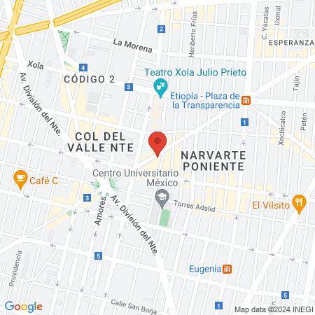 Medical Mascotte map