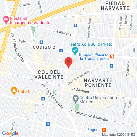 Dental Wellness Del Valle map