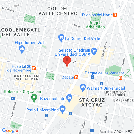 Centro Médico BIOS, A.C. map