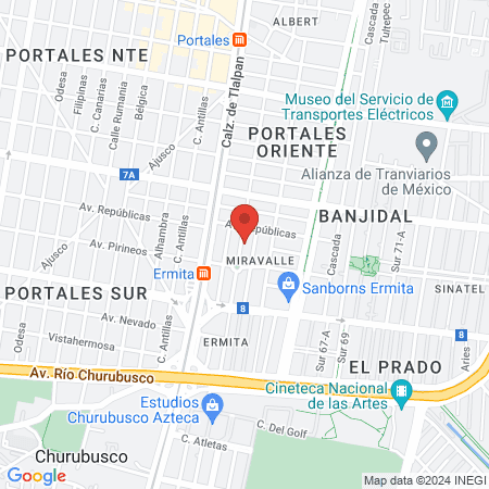 ANDY Beauty Studio map