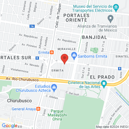 Dra Katia Medina Cirujano Dentista map