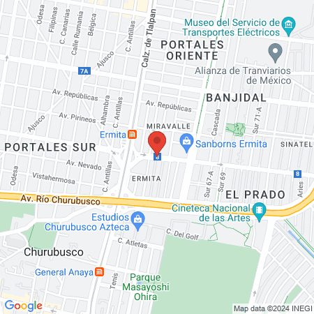 Daniel Espinosa Terán map
