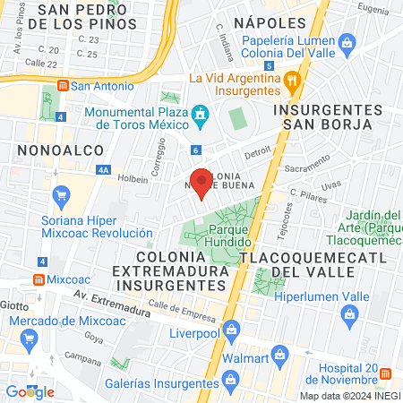 CorpoModel Nápoles map