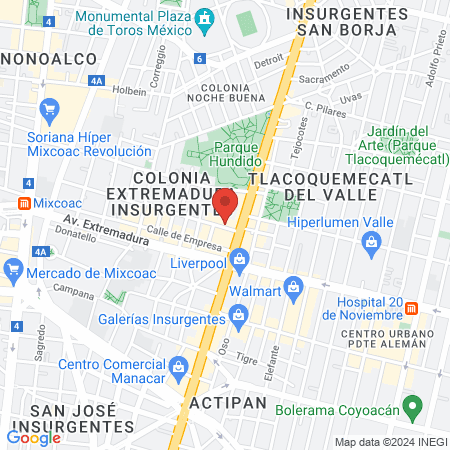 Dr. Sergio Juarez S. map