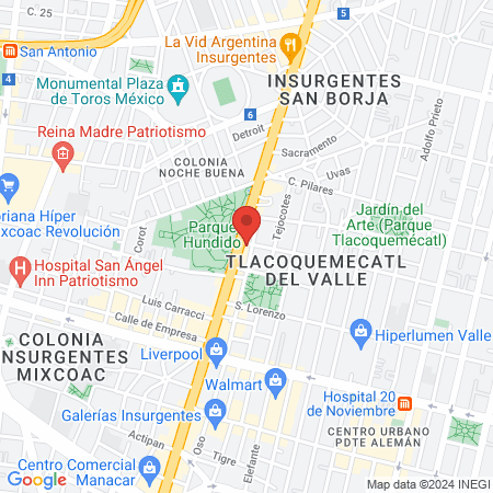 LE STRELLITA DENTAL. map