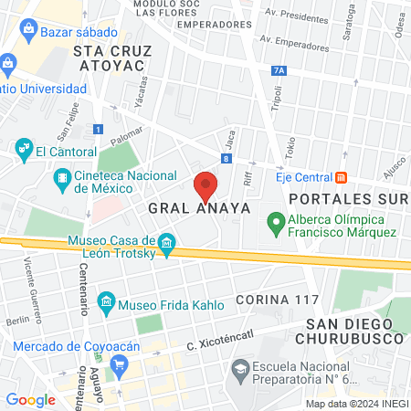 Dentista Corp Dental map