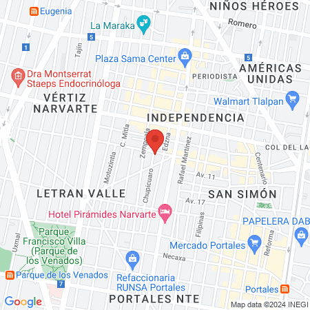 Centro Podológico map