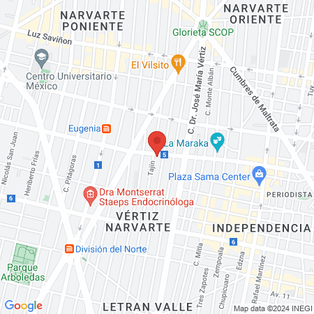 Odontologia de Calidad map