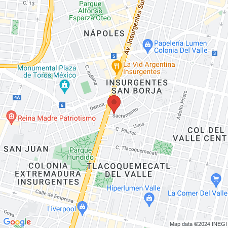 Policlínica V map