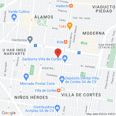 Balance Paradise Spa map