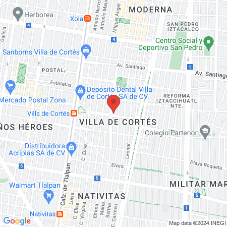 Dr. Scholls Villa De Cortés map