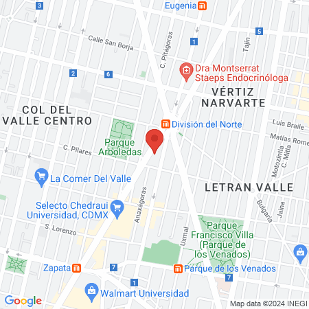 ESTETICA ANTINOO map