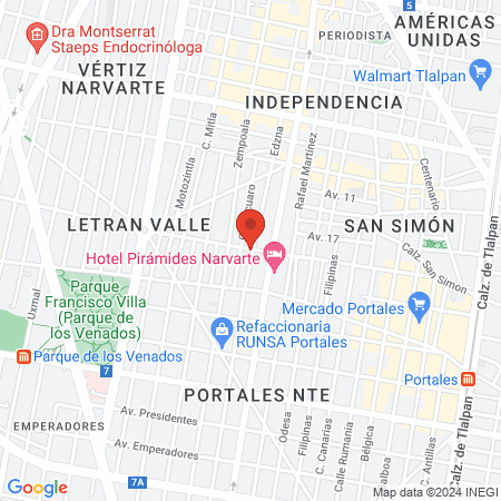 CLINICA VETERINARIA SHAMBALA map