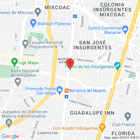 radiologoscertificados map