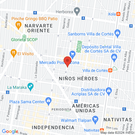 Salón Imagen Nail Planet map