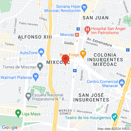 Resplandece salón map