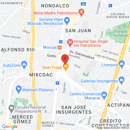 Club Kids Dental map