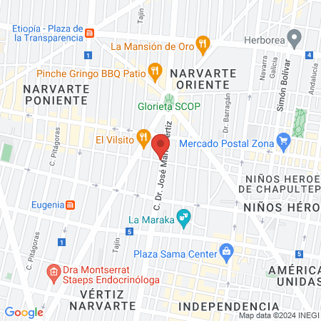 Barber SHOP the MG map