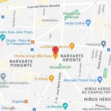 CLINÍCA DENTAL DENTART map