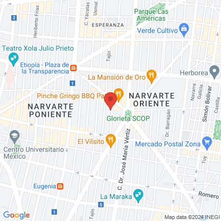 Toltecas Mza 88 Lte 30 Col Ajusco map