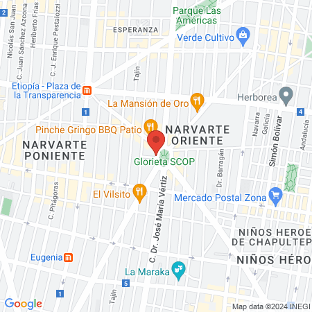 Dr. Verttiz Podologos map