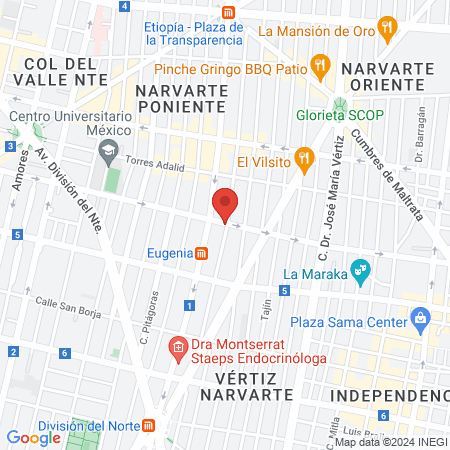 Estética Aurelio map