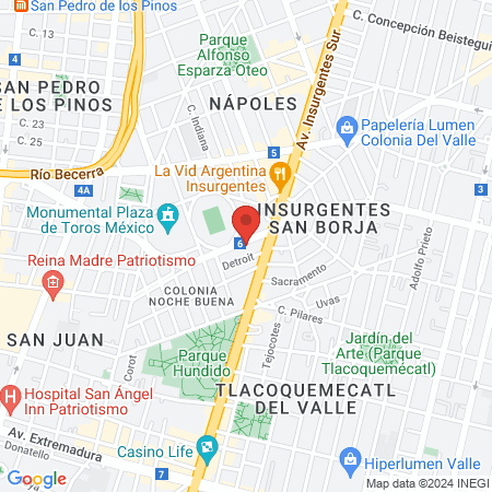Centro Especializado De Diagnostico Estetica Y Rehabilitacion Bucal map