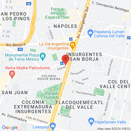 Centro Integral de Especialidades Odontólogicas map