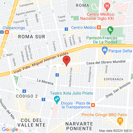 Estética Mar De Lou map