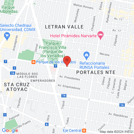 Belleza Natural Cabina Spa map