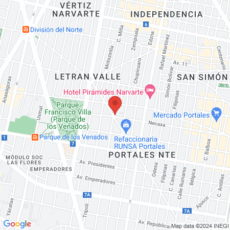 Padma Dental spa map