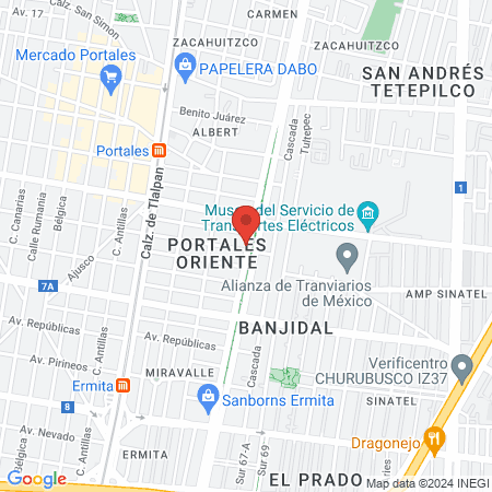 Nailkery Portales map
