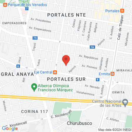 Santana Quintero Ma Luisa map