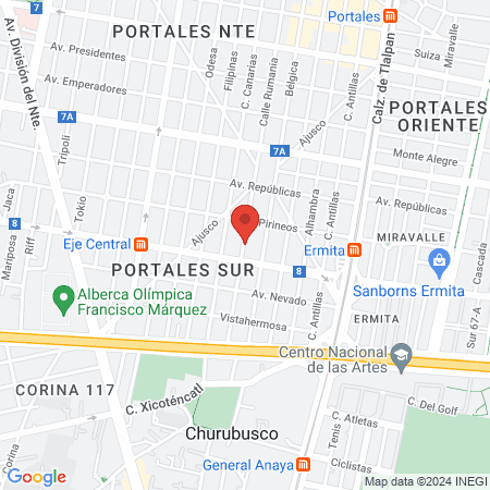 Rehabilitación y Cosmética Dental map