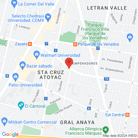 Wild Spirit Academia de Porristas map