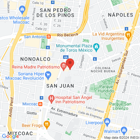 Reduinfinity® Parque Hundido map