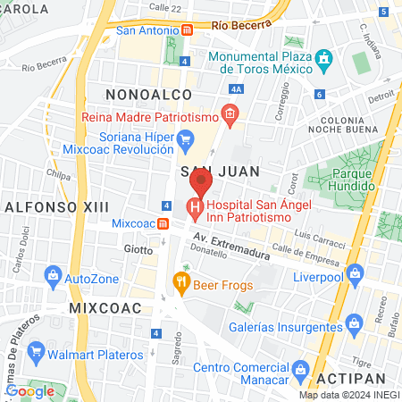 Medicina Fisica Deportiva map