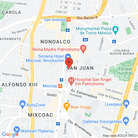 MI OTIX CENTRO AUDITIVO PSICOPEDAGÓGICO map