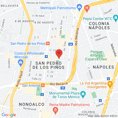 Estética majoli map