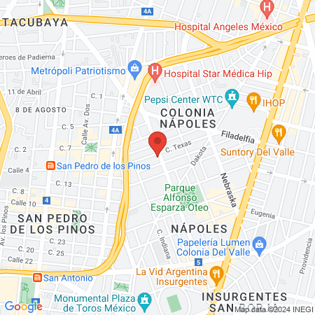 B-Elite Spa Nápoles map