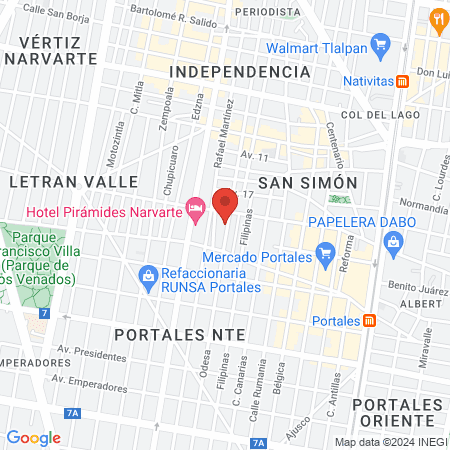 Dentalvian map
