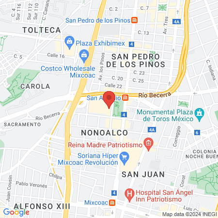 Estética Escorpio map