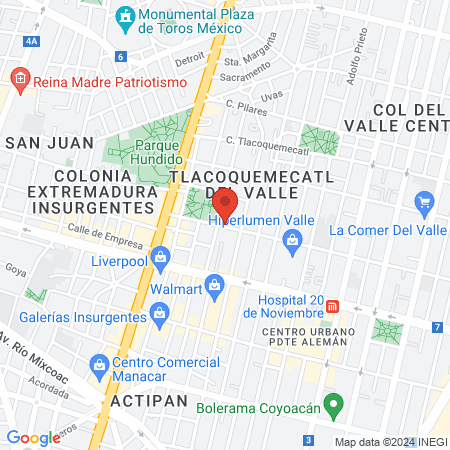 Salón de Belleza Margarita map